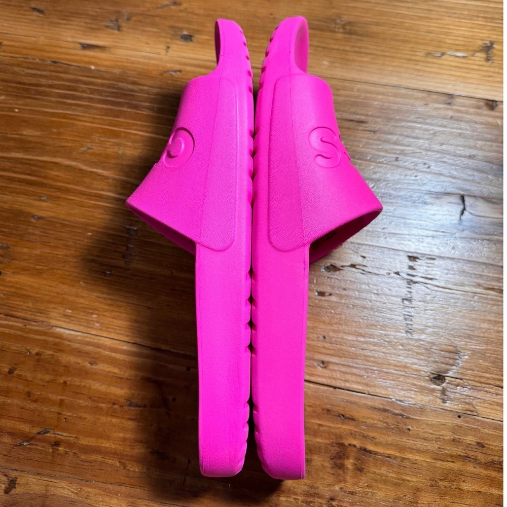 Crocs Classic Slide Sandals Hot Pink Crush Womens Size 8 - Picture 6 of 7